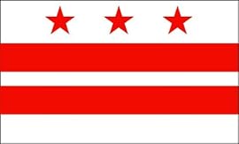 District of Columbia - Washington D.C. Flag 4 x 6 Feet Nylon - Outdoor
