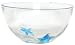 Hand Blown Glass Starfish Large Bowl 4.75"H