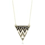 House of Harlow 1960 Black And White Enameled