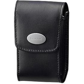 Panasonic PS-HFX9K Leather Camera Case for Panasonic FX01, FX9, FX8, and FX7 Digital Cameras (Black)