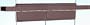 CRL 72" Double Door Dark Bronze Anodized Floating Header