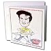 Londons Times Funny Panel Hollywood Cartoons - Elvis Presser - Greeting Cards-12 Greeting Cards with envelopes