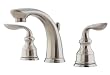 Price Pfister Avalon Double-Handle Widespread Lavatory Faucet, Nickel #49-CB0K
