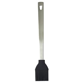 Orka 15" Stainless Steel and Silicone Basting Brush - Black by Orka