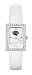Jacksonville Jaguars Ladies Allure Watch White Leather Strap