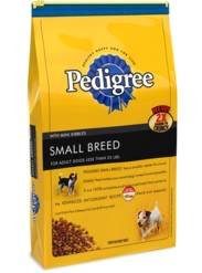 Pedigree Dog Food, Small Breed, Mini Crunchy Bites, 8.8 lbs (Pack of 3)