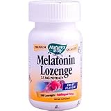 Nature's Way Melatonin Lozenge, 2.5 mg, 100-Count
