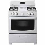 30 Full Size Gas Range, White, Dr3099wglp