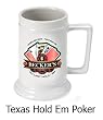 Personalized Poker Beer Stein
