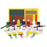 27 Pc. "Learn Your Colors" Collapsible Paint Crate Set (Bulk Packaging) ~ ECR4Kids