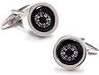 Cufflinks - Silver Compass