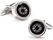 Cufflinks - Silver Compass