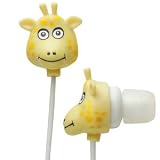 Zoo Animal Ear Buds Headphones Ipod Mp3 Accessory (Giraffe)