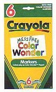 Childrens Toyshop  Toys : Crayola Color Wonder Broad Line Markers