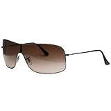 Ray-Ban RB 3341 004/13 Gunmetal AVIATOR Sunglasses With Brown Fade Lenses