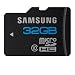 Samsung 32 GB microSDHC Flash Memory Card, Brushed Metal -  MB-MSBGA/US