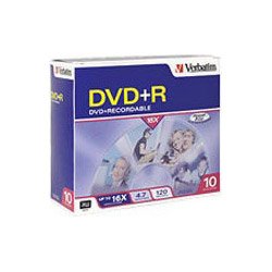 16x DVD+R Media
