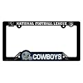 Dallas Cowboys Black Plastic License Plate Frame