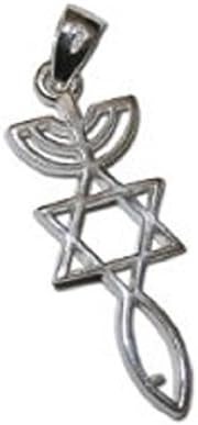 Messianic Seal Pendant Spiritual Religious Jewelry Christian Jewish Pendant