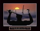Possibilities - Surfer, Art Poster