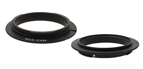 Gino 52mm Digital Camera Lens Reversal Filter Ring Mount Adapter for Canon EOS(SLR)