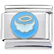 Blue Halo Italian Charm