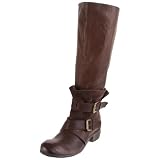 Boutique 9 Womens Floyde Flat Double Buckle Boot