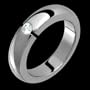Galina - size 10.25 Titanium Ring with Diamond