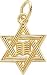 Star Of David Charm by Rembrandt Charms