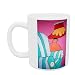 Cartoon Chair (acrylic on canvas) by Carol Tatham Smith - Mug - Standard Size