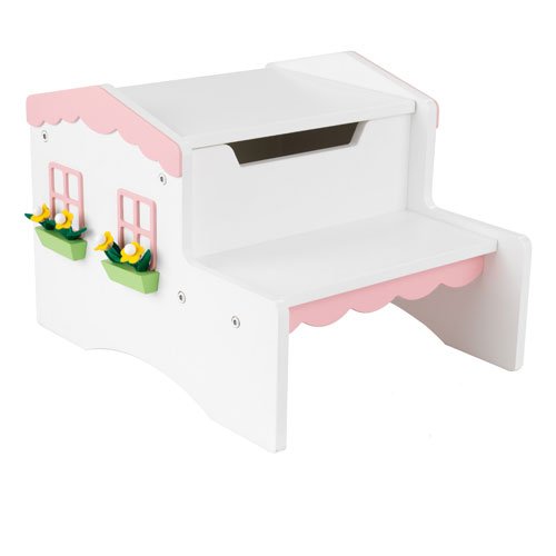 Childrens Toyshop  Toys : Step Stool - Cottage Step N Store by KidKraft