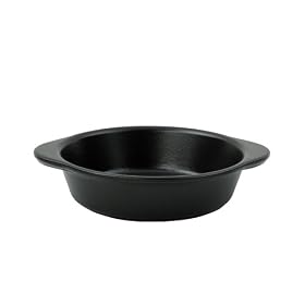LE CHASSEUR CAST IRON DEEP ROUND DISH [Matfer Bourgeat] by Matfer Bourgeat