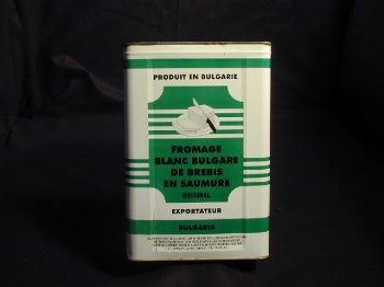 Bulgarian Sheep Feta - 5 Gallon Tin by Cheese Express