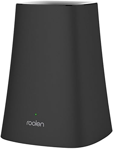 Roolen Breath Cool-mist Smart Ultrasonic Humidifier, BR01/B, Black (Complete Set) w/ Bonus: Premium Microfiber Cleaner Bundle