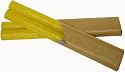 1" x 12" Natural Beeswax Candles