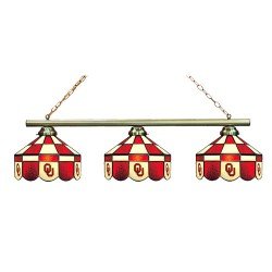NCAA Oklahoma Sooners 3-Light Executive Game Table Lamp
