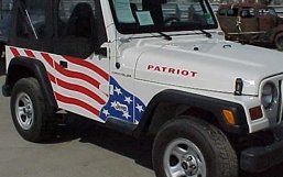 Jeep Wrangler TJ OEM Style Replacement Fender Flares