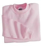 NEW Gildan - Youth Crewneck Sweatshirt Light Pink-XL