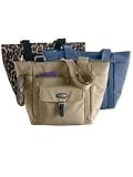 Baggalini Around Town Tote Khaki
