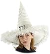 Adult White Good Witch Hat