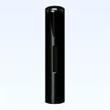 ご印鑑 銀行印 黒水牛(高級芯持・アタリ付き) 12mm プラチナケース付 手彫り仕上げ