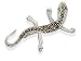 Marcasite Lizard Brooch