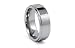 Jewelry : Tungsten Carbide Faceted Beveled edges Ring 8mm