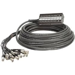 Pro Co SMA1204FBX-50 12 x 4 Snake XLR Returns 50 ft.