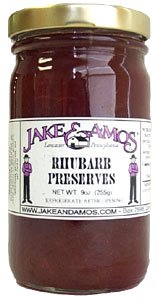Jake & Amos Rhubarb Preserves 6 count by Dutch Valley