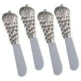 Cheese Spreader- Grapes, set of 4 pieces