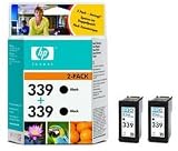 HP 2PACK NO339 BLACK INK