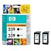 HP 2PACK NO339 BLACK INK