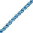 16" Royal Blue Twisted Silk Cord Necklace
