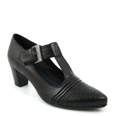 comma Slip-Ons Damenschuhe Trotteur-Schuhe Damen-Pumps Black
